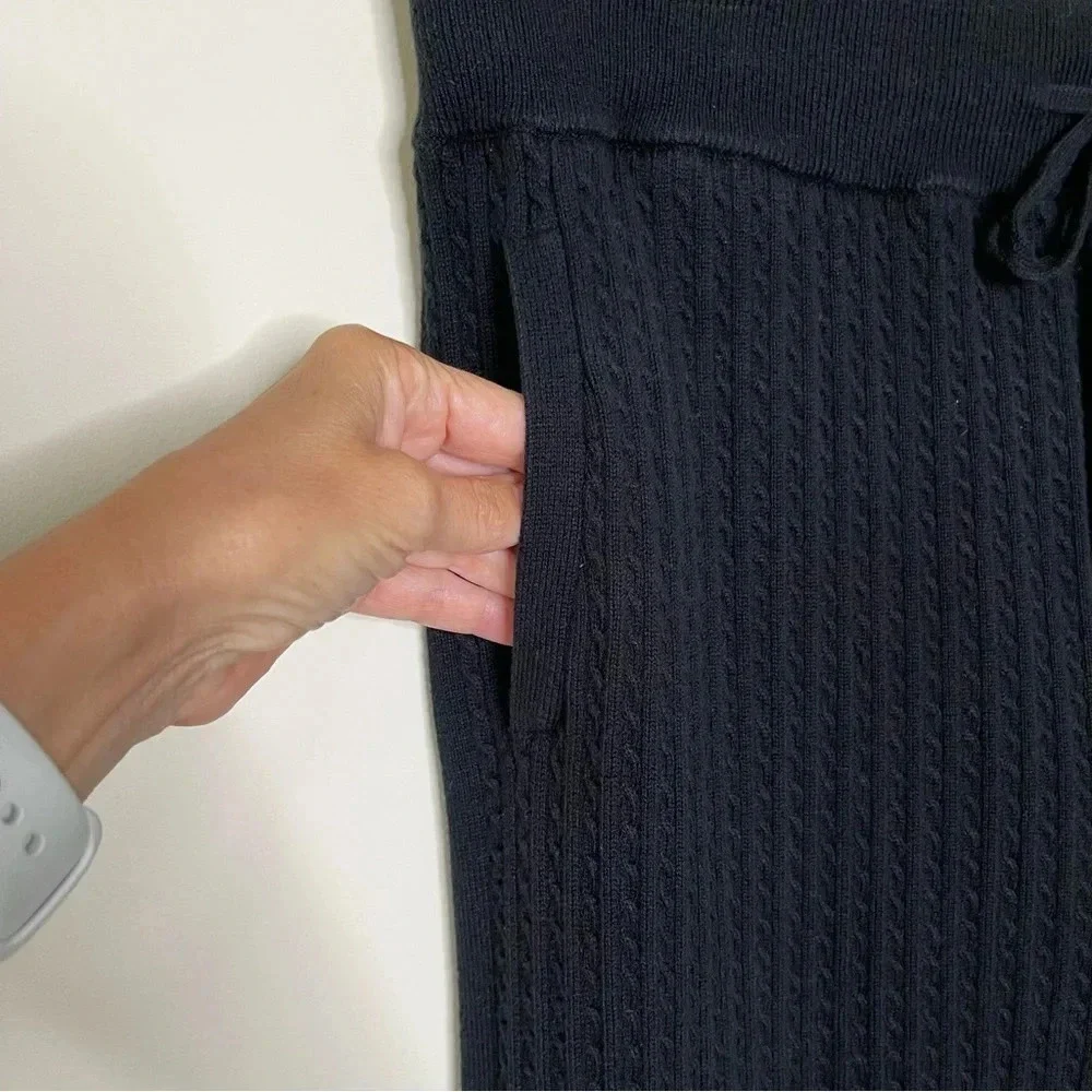 Ralph Lauren Combed Cotton Cabe-knit Trousers joggers comfy quiet luxury - Picture 4 of 11